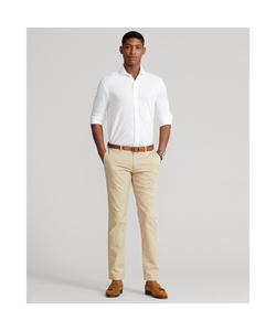 Эластичные узкие брюки-чиносы