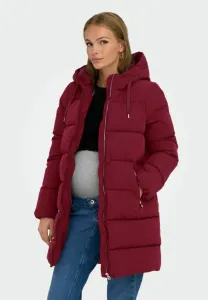 Зимнее пуховое пальто olmnewdolly Only Maternity, Cabernet