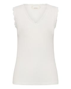 Топ Cream Yuni, белый