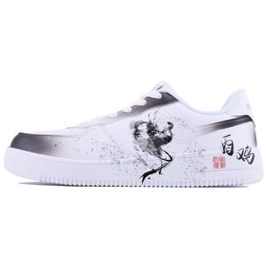 Erke Износостойкие дышащие низкие кроссовки для скейтбординга унисекс, белые, коричневые