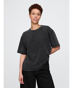 (U) Плотная укороченная футболка