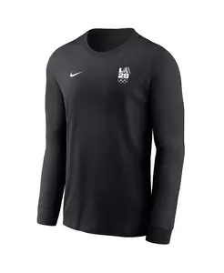 Мужская черная футболка с длинным рукавом LA 2028 Summer Olympics Team Issue Legend Performance Nike
