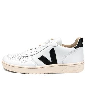 Кроссовки Veja V-10 Lace-Up 'Extra White Black' VX020005, белый