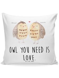 Подушка Mr. & Mrs. Panda, белый