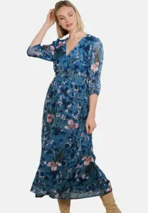 Струящееся повседневное платье Lolaliza, Blue Denim