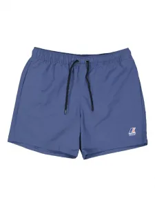 Плавки-шорты с вышитым логотипом K-Way, синий