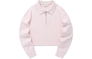 COVERNAT Свитшот SS24 женский светло-розовый