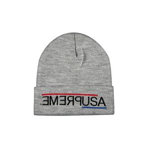 Шапка Supreme USA Heather Grey