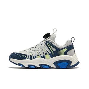 Повседневная обувь Pioneer Anti Slip Wear Resistant Low Top для подростков, ERKE KIDS, серо-голубой