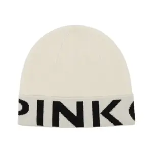 Шерстяная шапка с добавлением кашемира. Pinko, бежевый