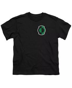 Футболка с коротким рукавом и логотипом Kyle для мальчиков Green Lantern, черный