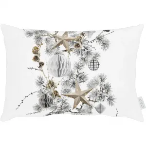 Декоративная подушка 4641 с чехлом и наполнителем, 1 штука Apelt, Braun/grau/weiß + gemustert