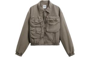 Куртка мужская коричневая Zara, коричневый