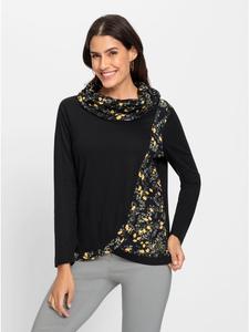 Рубашка с принтом черного и охристого цветов WITT WEIDEN