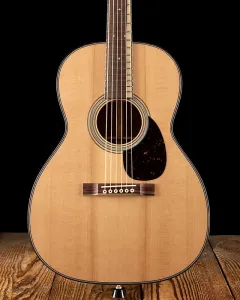 Martin Custom Shop 000 12-ладовая Western Red Cedar/African Paduak - натуральная