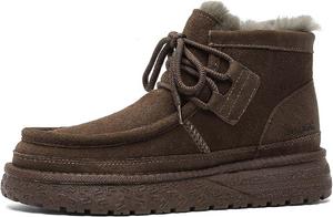 Высокие зимние ботинки в паре с мягкими хлопковыми туфлями, рабочая одежда для активного отдыха, мягкие ботинки Generic, черный