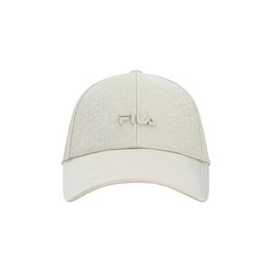 FILA HERITAGE Polyester Baseball Caps Unisex Gray Wheat