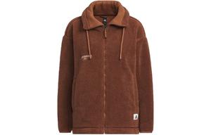 Куртка женская Lounge коричневая Adidas