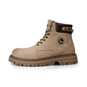 Ботинок Martin Boot 4cm Unisex BECK, золотистый