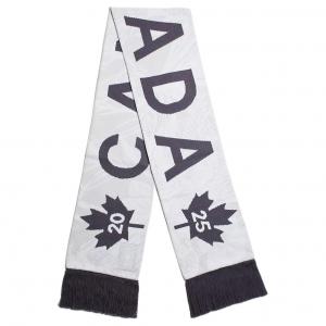 Lululemon Хлопковый вязаный шарф унисекс альпийский белый, Alpine White