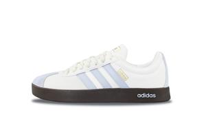 Adidas Кроссовки для скейтбординга VL COURT 2.0, износостойкие, низкие, унисекс, светло-голубые