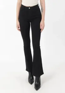 Широкие расклешенные джинсы Elara, Schwarz