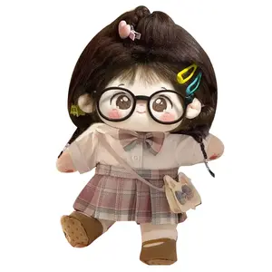 Маленькая скобка бескостная хлопковая кукла плюшевая кукла 20см высота Handsome