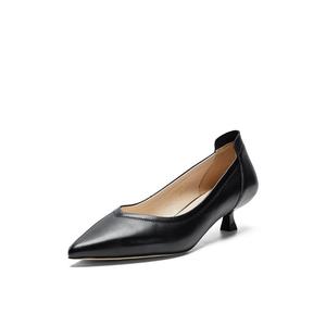 Тонкие каблуки на шпильке 4 см женские NINE WEST, черный