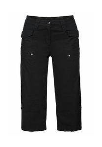 Брюки длиной 3/4 с функцией подворачивания sheego, черный