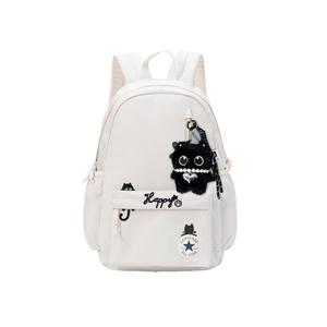 Полиэстеровый рюкзак средний унисекс разноцветный Converse, черный