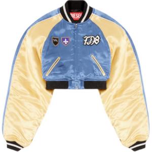 Бомбер с аппликацией G-OSPEL-CP Diesel, синий & желтый