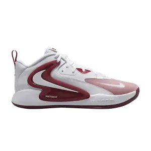 Кроссовки Air Zoom HyperSet 2 IC 'White Crimson', красный