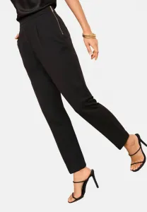 Брюки зауженного кроя из эластичной саржи. Friends Like These, Black