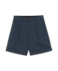 Синие брюки со скрытой ширинкой Dondup, синий