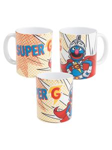Кружка Улица Сезам Super-Grobi, кофейная чашка, разноцветная Sesamstraße