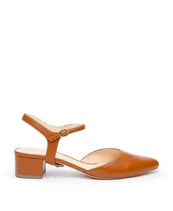 Женские регулируемые шлепанцы Jackie цвета коньяк Alterre, коричневый