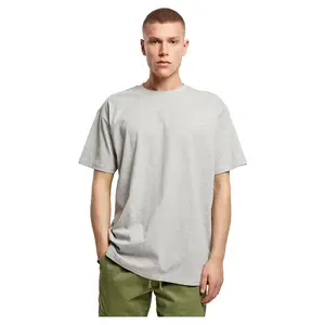 Футболка с коротким рукавом Build Your Brand Heavy Oversize, серый