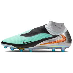 Nike Футбольные бутсы для игры на искусственном грунте, износостойкие, унисекс, черно-зеленые