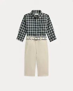 Детский комплект для мальчика из двух частей из хлопка Polo Ralph Lauren, мультиколор