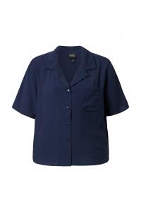 Ulla Popken Блузка в цвете Marine Blue