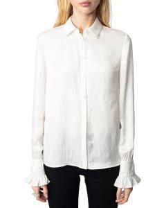 Атласная блузка Thely Zadig & Voltaire, белый