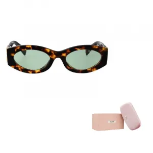 MIU MIU Квадратные солнцезащитные очки женские коричневые, Brown