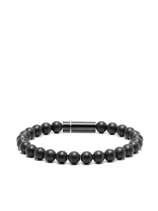 Браслет из керамических бусин Le Gramme, черный