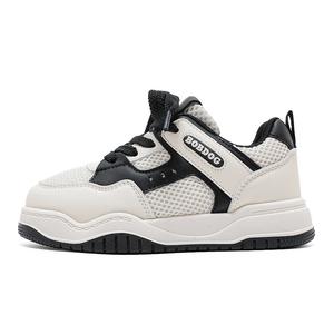 Детские скейтерские кроссовки Kids BOBDOG, черный/бежевый