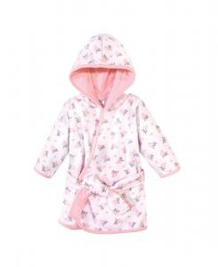 Хлопковый банный халат Hudson Baby, Pink