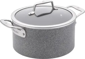 Печь голландская Zwilling Vitale с крышкой, 6000 мл, серый