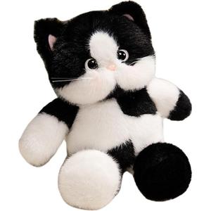 Коллекция трехцветных кошек супер милые плюшевые куклы коровы-кошки высота 45см/60см Lionf