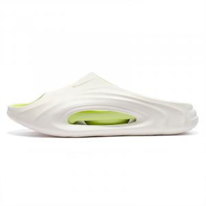Kinglake Скользостойкие антибактериальные тапочки-шлепанцы с амортизацией для мужчин - бежевый неоново-зеленый, цвет Beige Neon Green