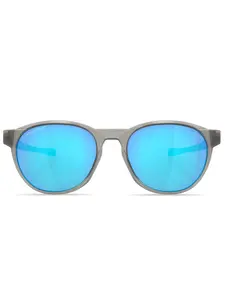 Солнцезащитные очки OO9126 Reedmace в круглой оправе Oakley, серый