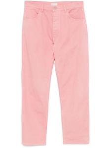 FURSAC прямые джинсы, розовый